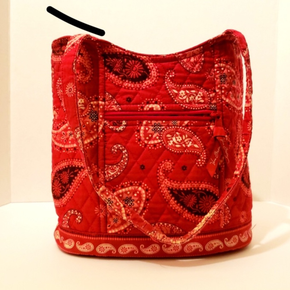 Vera Bradley Mesa Red Paisley Tote bag